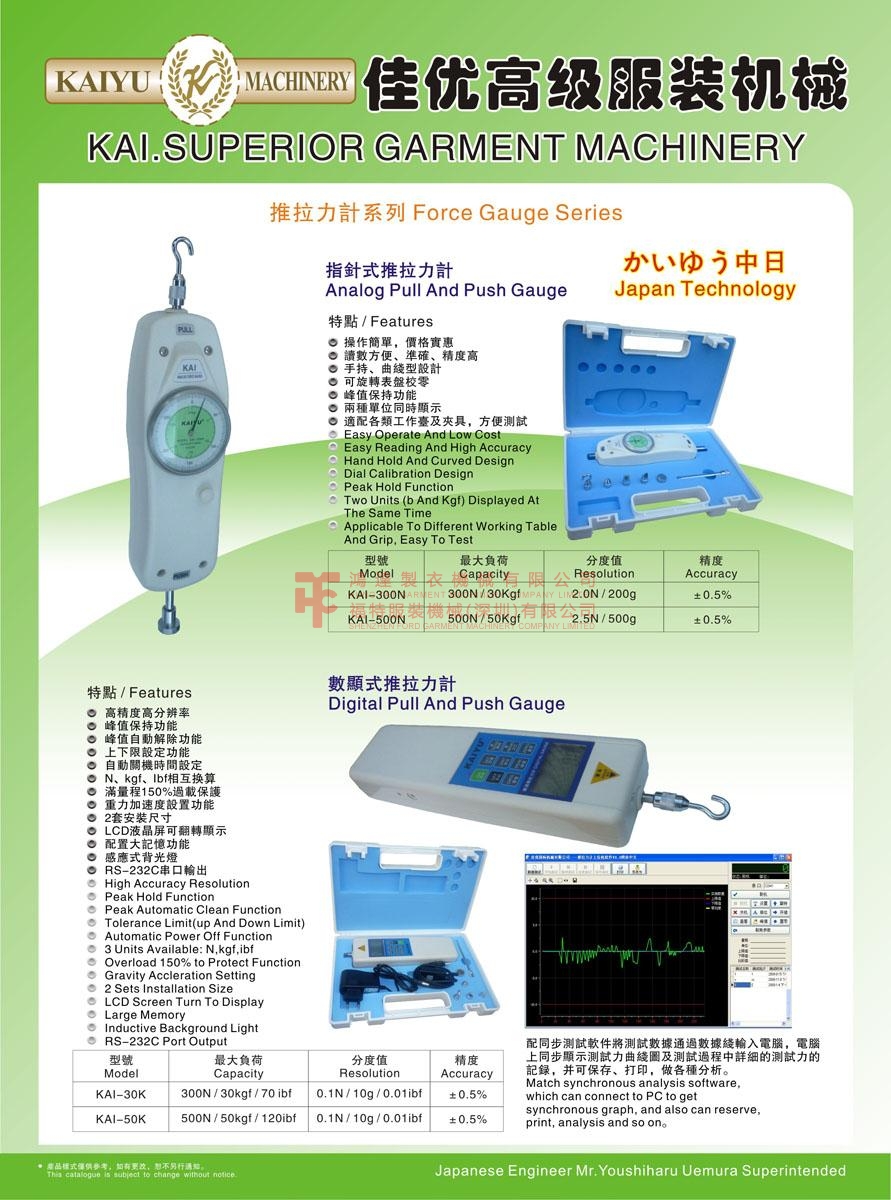 KAIYU KAI-SAFQ-KE UNIVERSAL MECHANICAL SAFETY TESTER